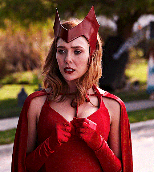 marvelheroes:  Elizabeth Olsen as Wanda Maximoff / Scarlet WitchWANDAVISION | Episode 6 - All-New Halloween Spooktacular!