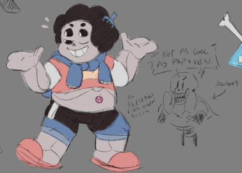 fusions aren’t canon to steven undertale / UOTU but i like to come up with htem anyway. colors are d