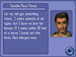 All Secret Unlock Dialogues In The Sims 2 For DS. Oh Boy. I Got Most Of These During My First Playthough