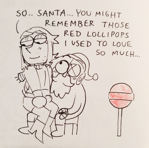 A little holiday themed comic I made &lt;3in
