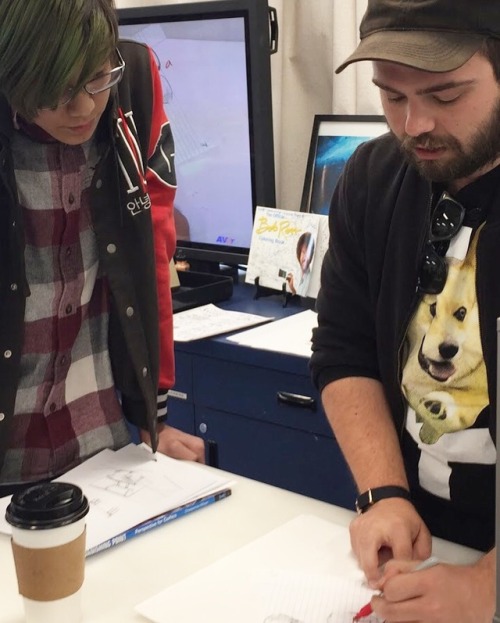 nickanimation: ✨PROPS✨ to the incredible @jaredmorgan (Prop Designer on @theloudhouse) for visiting 