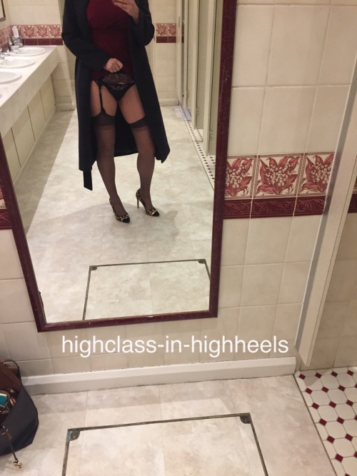 highclass-in-highheels: Today I wore this gorgeous Agent Provocateur set from #notmyhusband. It was 