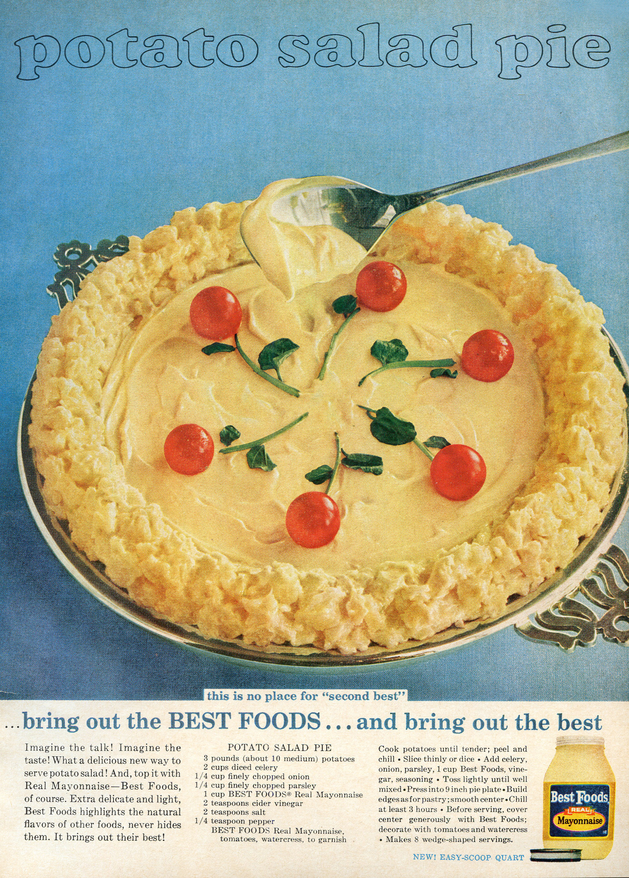 Best Foods Mayonnaise - published in Family Circle - July 1963