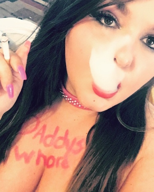 brittneyb1tch: Daddy’s dirty whore