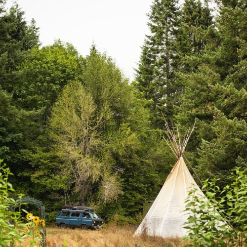 Photos from a fun road trip out to this teepee near Triangle Lake Oregon. photo by: Ronald Hope [ We