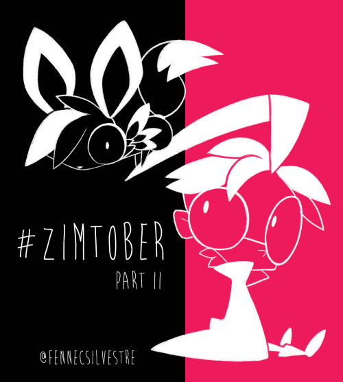 Part II of my Zimtober project.Part IPart IIIInvader Zim © Nickelodeon / Jhonen VasquezArtwork © Sil