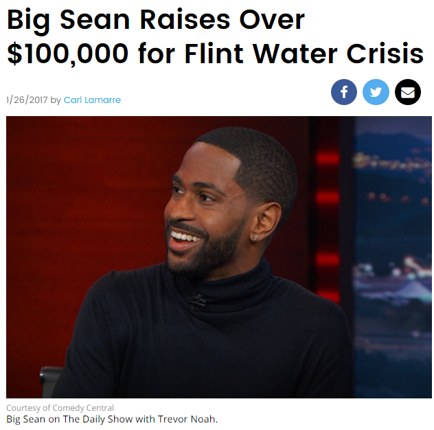 4mysquad:  WATCH: Big Sean says he’s committed to helping the Flint Kids. You can