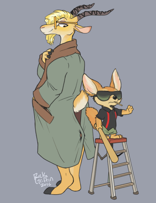 ricksketchbook:  Moar Zootopia sketches for March Patreon requests! https://www.patreon.com/rickgriffin 