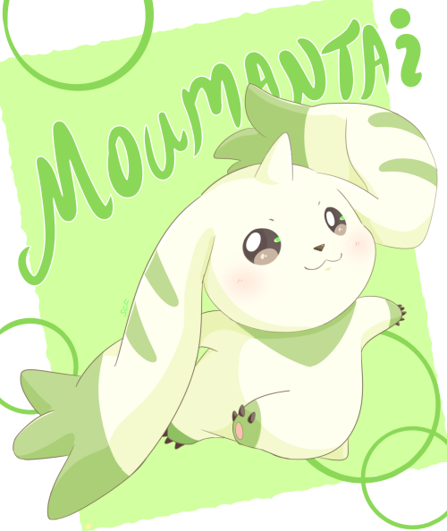 My friend got me into Digimon and I love Terriermon so much&hellip;.. I NEED a plushie of him soon,,