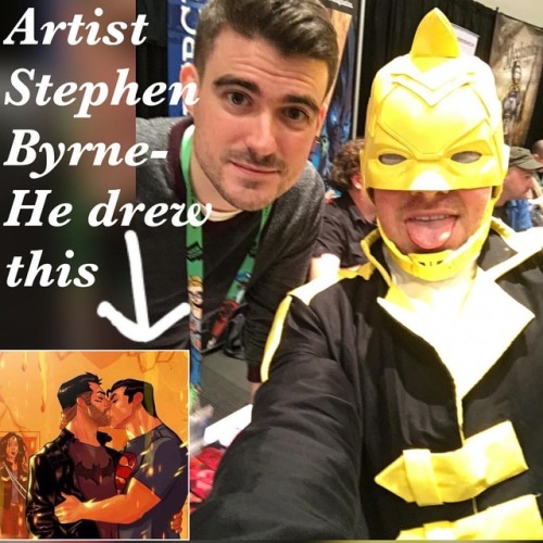 gaycomicgeek:Met Justice League of America/Power Rangers &amp; Green Arrow Artist @artworkofstep