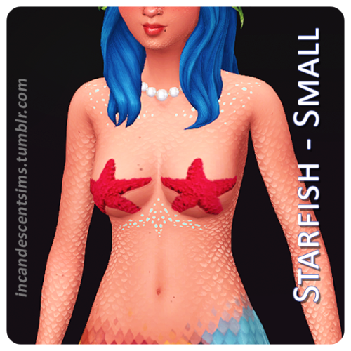 incandescentsims: Candy Shoppe Collection Recolours SweetCranberry’s Mermaid Top Collection re