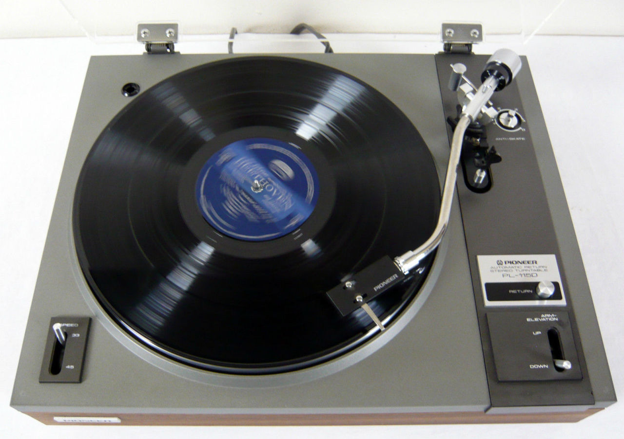 Pioneer PL-115 | Auto Return Belt DriveTurntable. Reconditioned and serviced. Semi