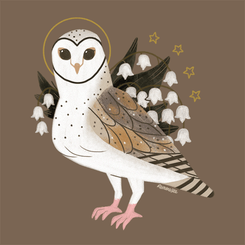 Familiar | Barn Owl. Wisdom, country, mind |... - Reimena Ashel Yee