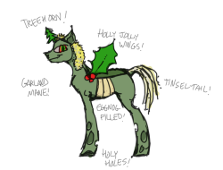 look at this changeling pony Oh See i made