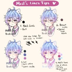 drawingden:  Lineart Tips by Meelkui Buy the artist a coffee!