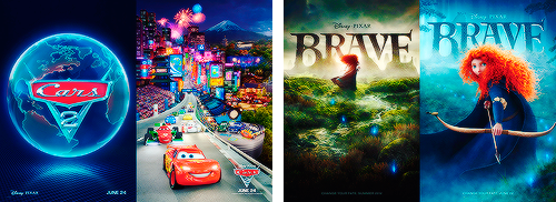 mickeyandcompany:Pixar movies + teaser posters and theatrical release posters