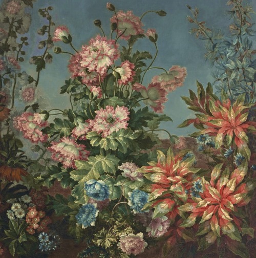 British School - Still life with flowers - 19th c. - via Christie’s 
