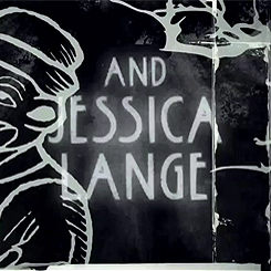 :  Jessica Lange + AHS opening credits 