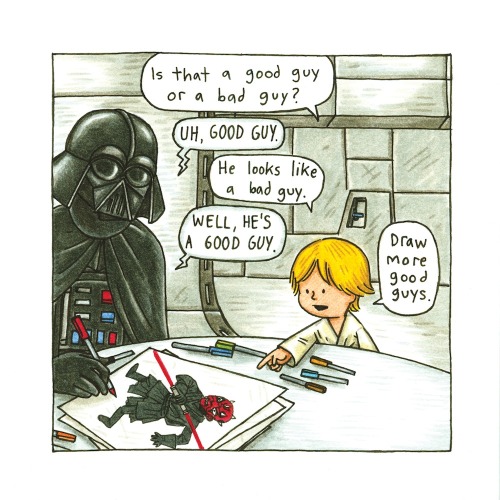 brianmichaelbendis: Darth Vader and Son - By Jeffrey Brown