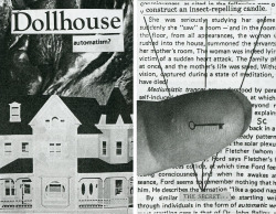 stevenclineart:Dollhouse Automatism? Zine