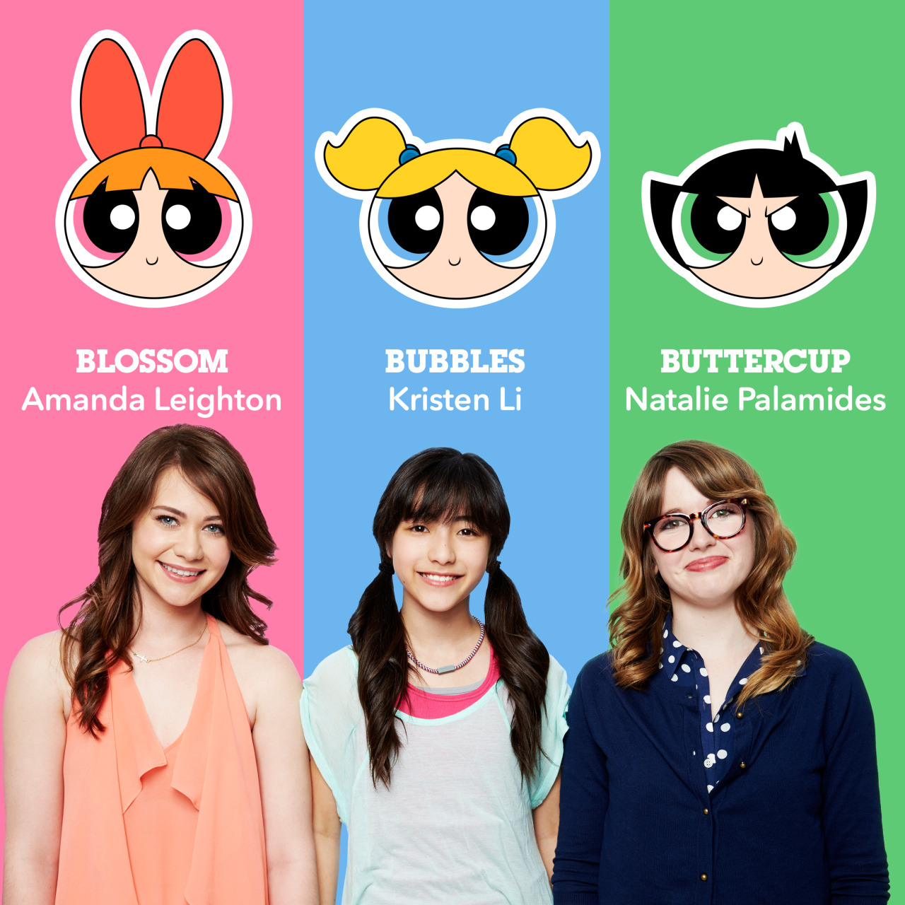 First look at the ALL-NEW Powerpuff Girls, coming to Cartoon Network in  2016! Featuring