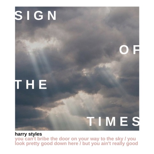 qiu-jin: HARRY STYLES, HARRY STYLES (2017) i. meet me in the hallway ii. sign of the times iii. caro