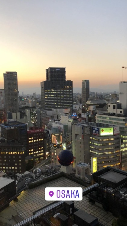 Osaka, October 24, 2018Instagram: byrdsy, spudgroshong, zackcloudhall, jessemolloy, spencerchasjones