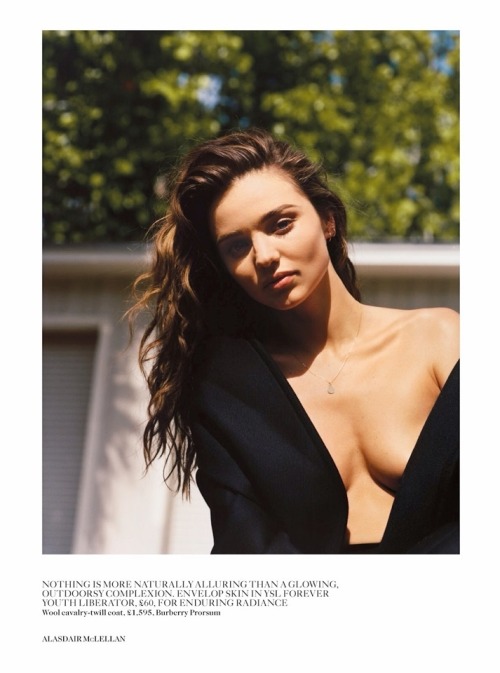 twerhks:  monsieurwintour:  Miranda Kerr “Under Cover” Vogue UK - Septemeber 2013  x 