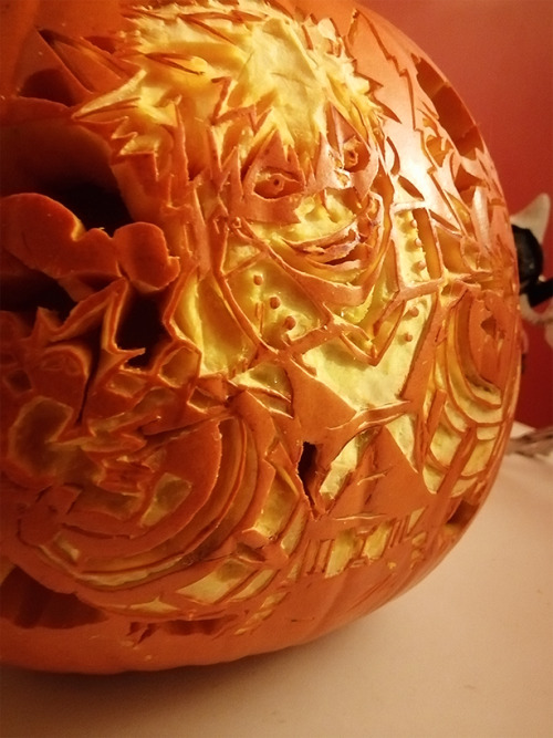 Eep! I forgot to post this here last night! Baku-pumpkin cut it really close to the wire - I had to 