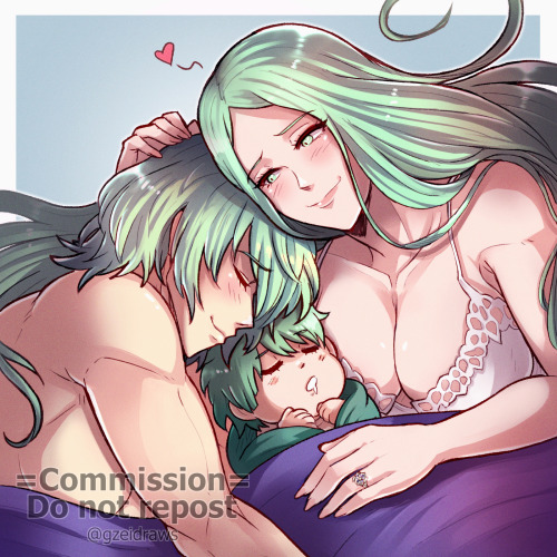 Byleth, Rhea, And Their Child Comm For Anonymous!