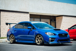 lxiiphotography:  The Autotuned Subaru WRX on Advan Racing RGIII