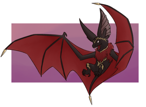 shinyv: dear heroes thank you for the horrible little bat boy i love him