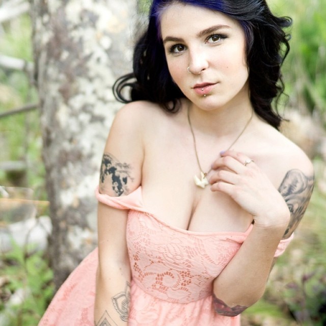milloux:  The set I shot of little cutie @misfitwolfsuicide is finally front page!
