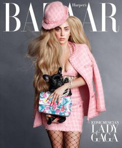  Gaga covers the September 2014 issue of