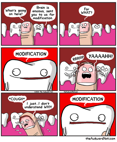 asapscience:  Modification….[Via @awkwardyeti]