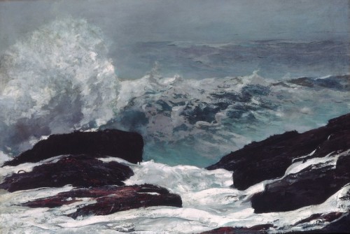 artist-homer: Maine Coast, Winslow Homer, 1896, American Paintings and SculptureGift of George A. He