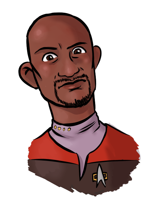 apiaree:Some ds9 busts(Quark is so fun to draw)