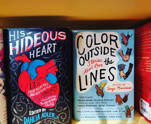 Spotted in Sydney, Australia: anthologies featuring diverse authors Be sure to check out Color Outs