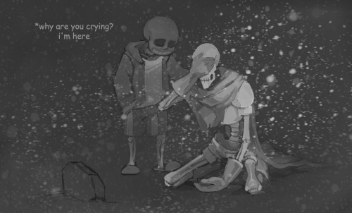 junorsky:if sans saved Papyrus’s life in Genocide…