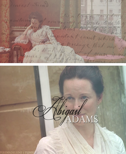 Abigail Adams (née Smith) was born on November 11 [O.S.], 1744, in Weymouth, Massachusetts. She was 