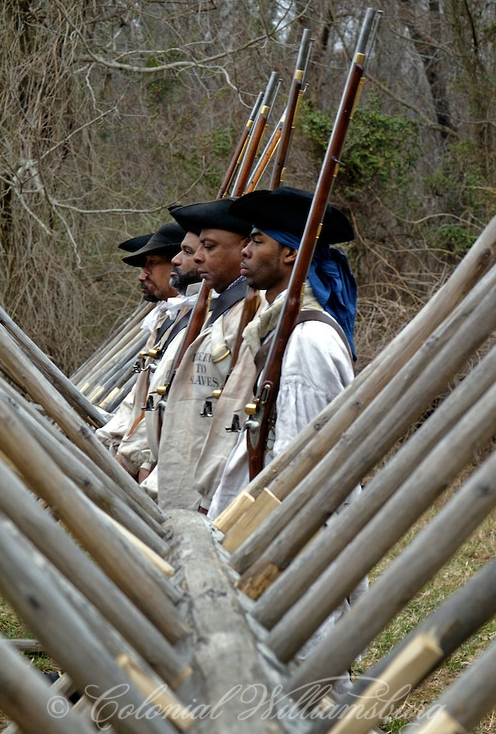 blacksinperiodfilms:“Soldier of Liberty” African-American troops at the Battle of Great Bridge. Phot