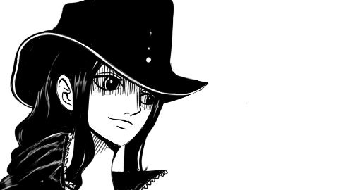 asexualuffy:  doubleragnarok:  Oda made ​​sketches of the exterior design of all the characters (after time script) Robin would look like this.)  hamalamb 