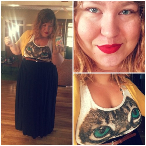 riotsnotdiets:  can’t wear eye makeup for 2 weeks, so I gotta step up my lip game~ 