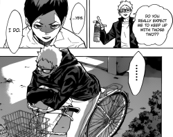 friskavris:  You don’t fuck with your future captain, Tsukki 