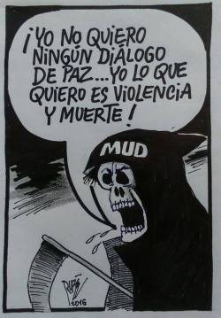 farinternacionalista-blog:  La MUD no quiere paz