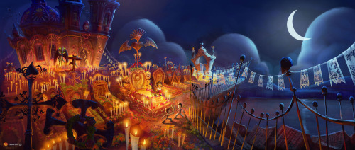 animationandsoforth: Concept art for The Book of Life