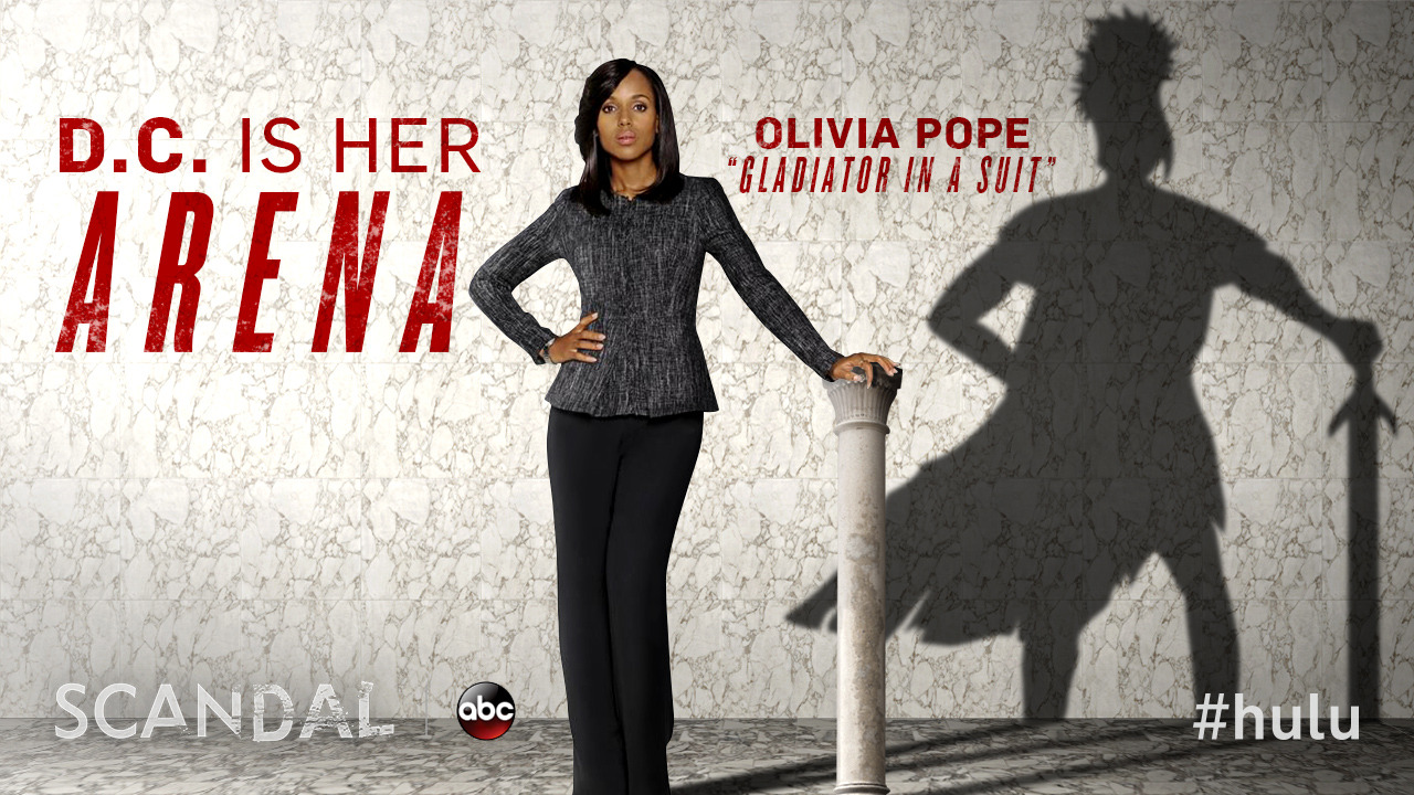 If Scandal took place a few thousand years ago, Olivia Pope would conquer Rome.