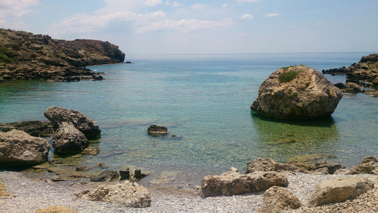 Walking the E4 heading towards Loutro. 