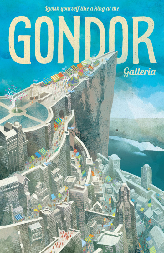 Middle Earth Travel Posters - Created By The Green Dragon Inn