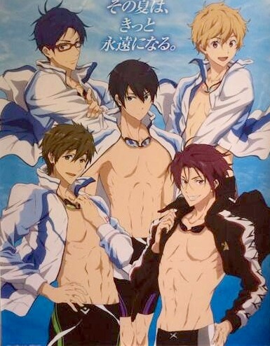 matsuoka-lin:  sunyshore:  New art on a door poster at Animate………… and hey,